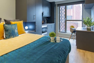 1 bed studio, Belgrave Street, Leeds, LS28DD - Image 1